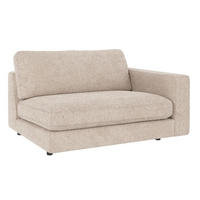 SOFFMODUL i ljusgrå  - ljusgrå/svart, Klassisk, metall/trä (129/78/103cm) - Rowico