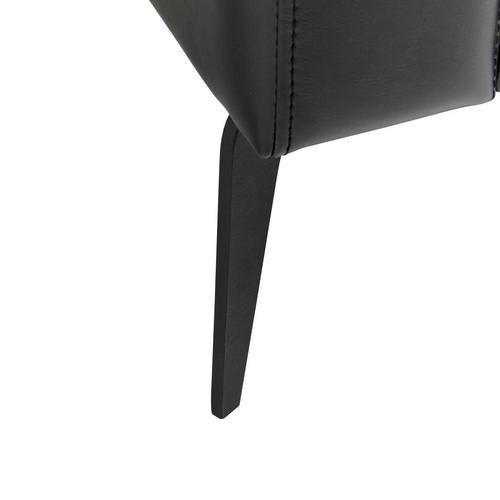 POHOVKA, textil, černá - černá, Design, kov/textil (193/79/79cm) - Livetastic