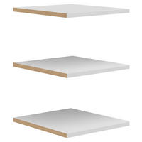 EINLEGEBODENSET 43/1,8/48 cm Hellgrau  - Hellgrau, Holzwerkstoff (43/1,8/48cm) - Boxxx