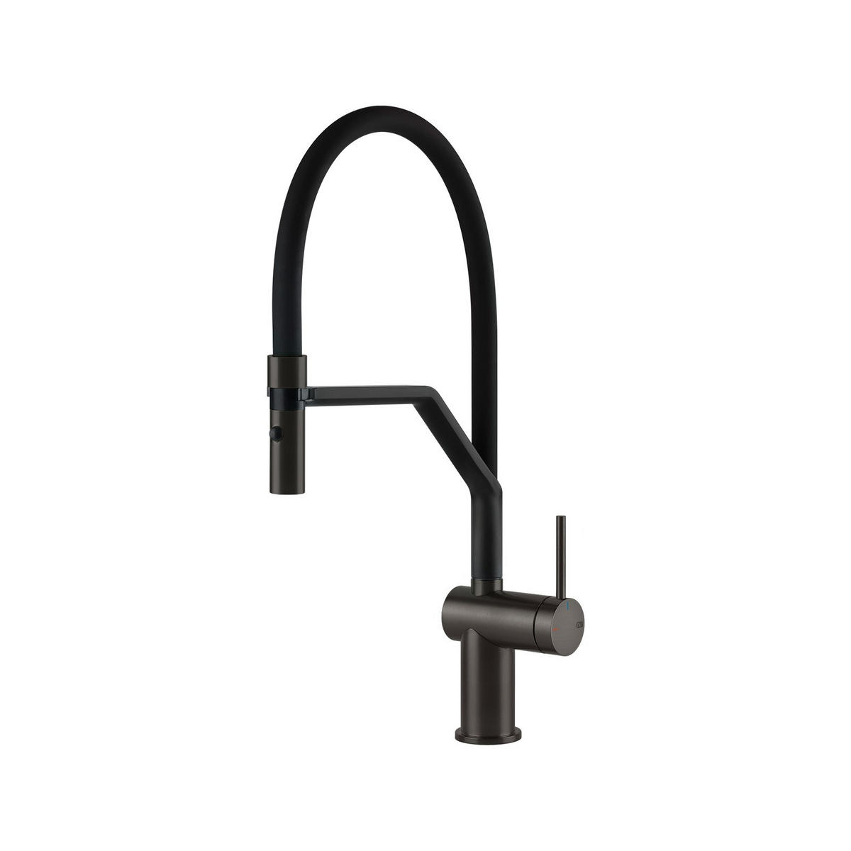 KÜCHENARMATUR - Schwarzchrom, Basics, Metall (26,5/46,1/13,2cm) - HKT