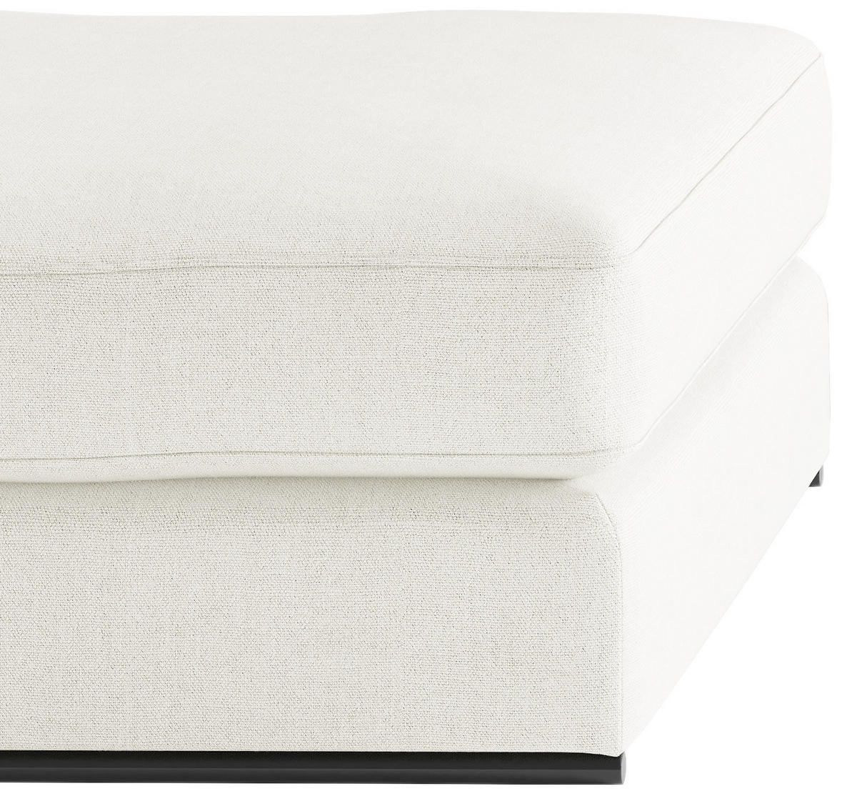 SITZGARNITUR in Webstoff Creme  - Creme/Schwarz, Design, Holz/Textil (278/85/103cm) - Livetastic
