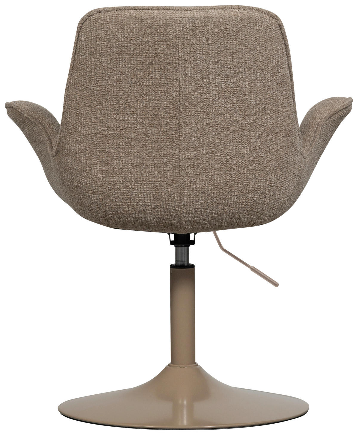 ARMLEHNSTUHL   Webstoff  - Sandfarben, MODERN, Textil/Metall (70/90/66cm) - Livetastic