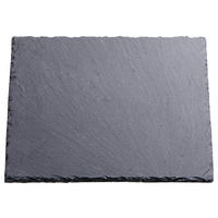 PLATZTELLER   20/20 cm  - Schieferfarben, KONVENTIONELL, Stein (20/20cm) - Ambia Home