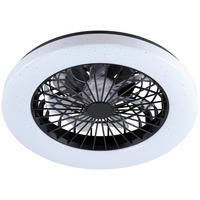 PLAFONSKI VENTILATOR   - providno/bela, Trendi, plastika (48,5/14cm) - Mican