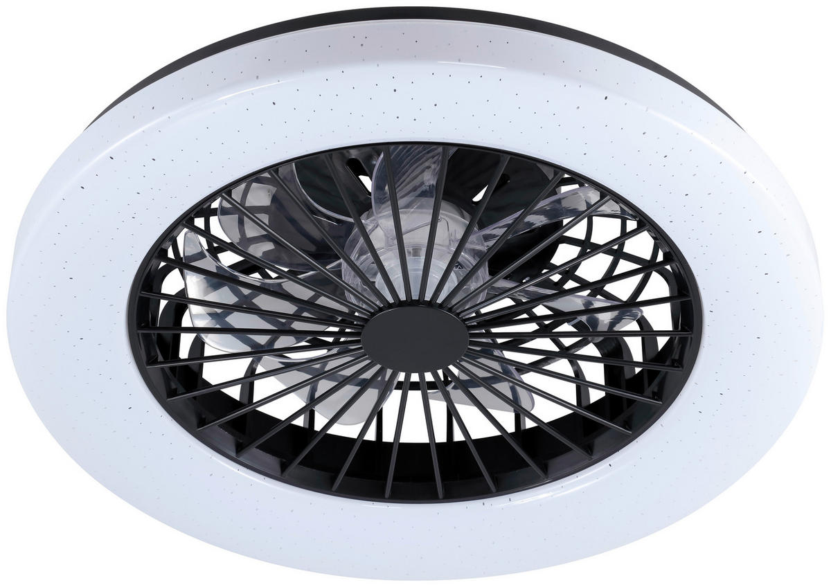 PLAFONSKI VENTILATOR   - providno/bela, Trendi, plastika (48,5/14cm) - Mican
