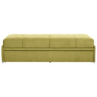 SCHLAFSOFA Flachgewebe Grün  - Grün, Design, Textil (212/56/98cm) - Bali