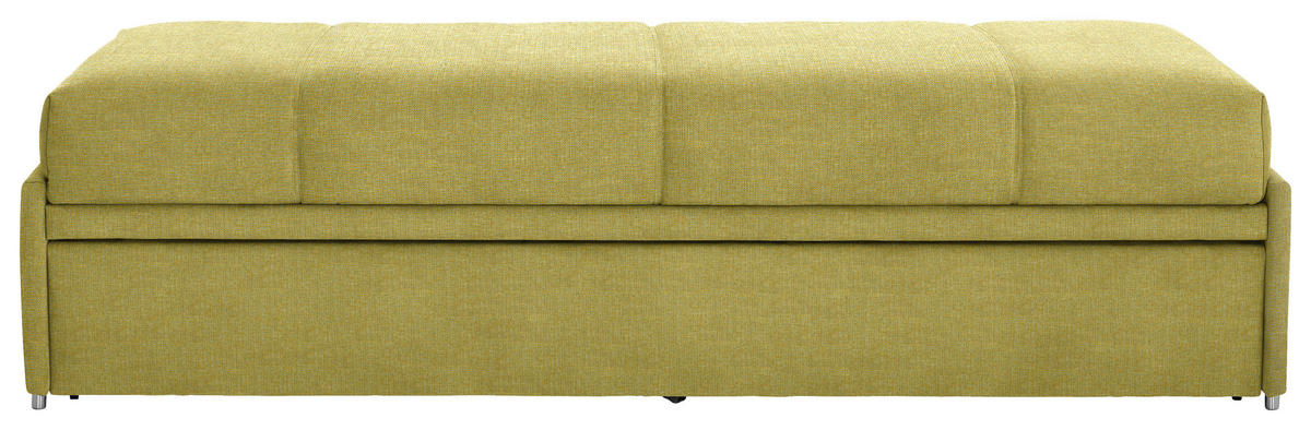 SCHLAFSOFA Flachgewebe Grün  - Grün, Design, Textil (212/56/98cm) - Bali