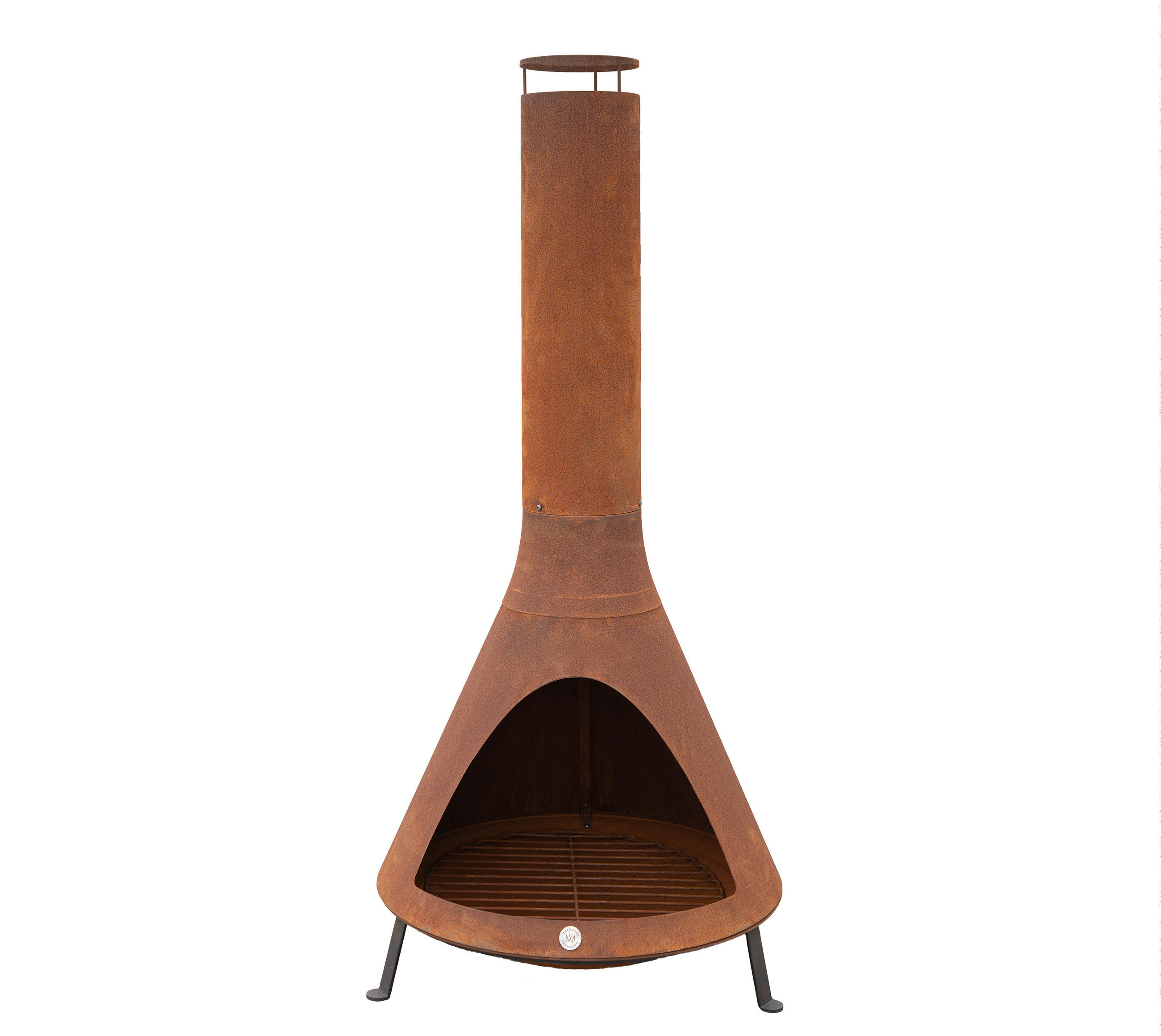 GRILOVACÍ MÍSA - červená, Konvenční, kov (70/70/160cm)