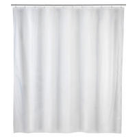 DUSCHVORHANG NES GRS PES 180/240 cm  - Weiß, KONVENTIONELL, Textil/Metall (180/240cm) - Schöner Wohnen