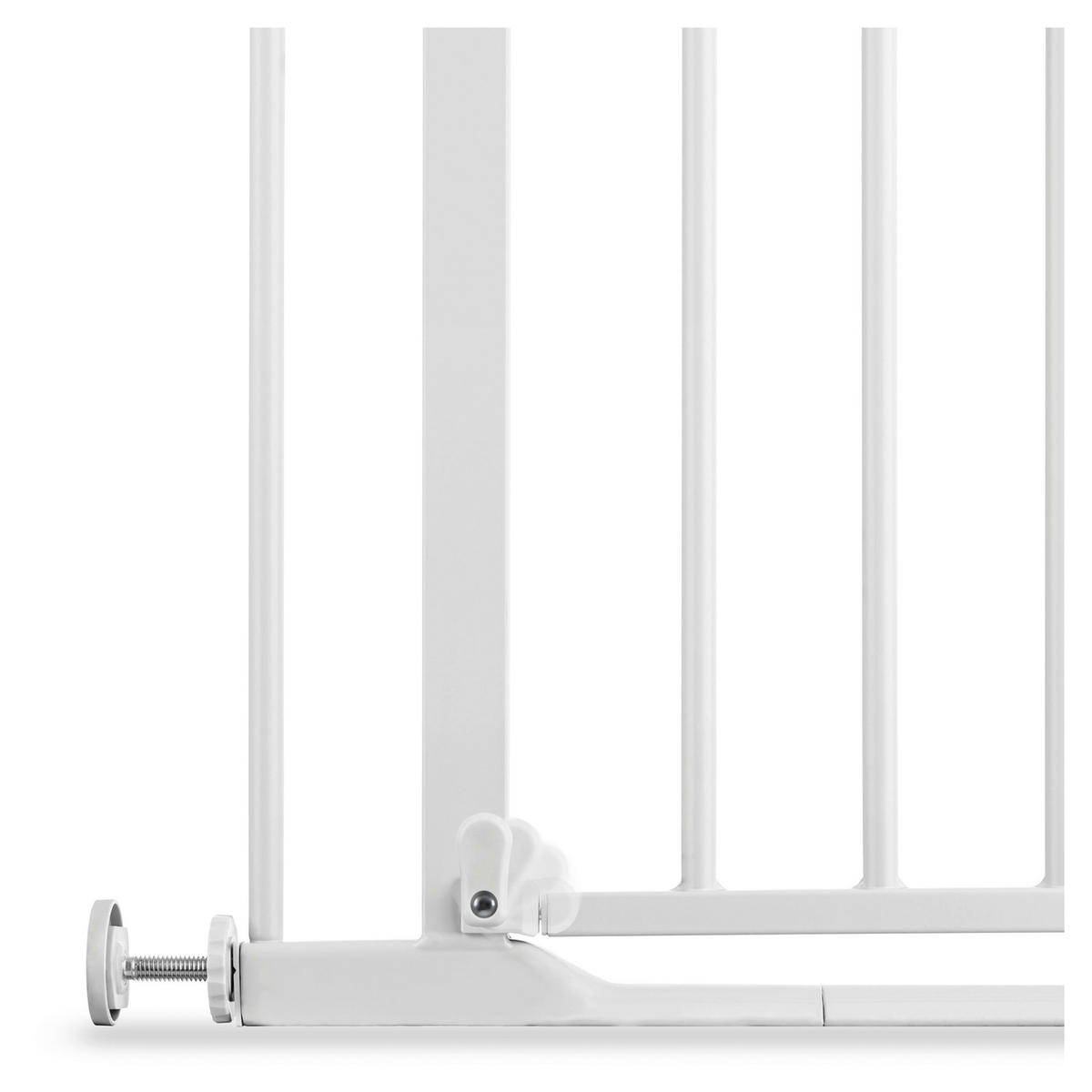 TÜRSCHUTZGITTER 75/77 cm  - Weiß, Basics, Kunststoff/Metall (75/77cm) - Hauck
