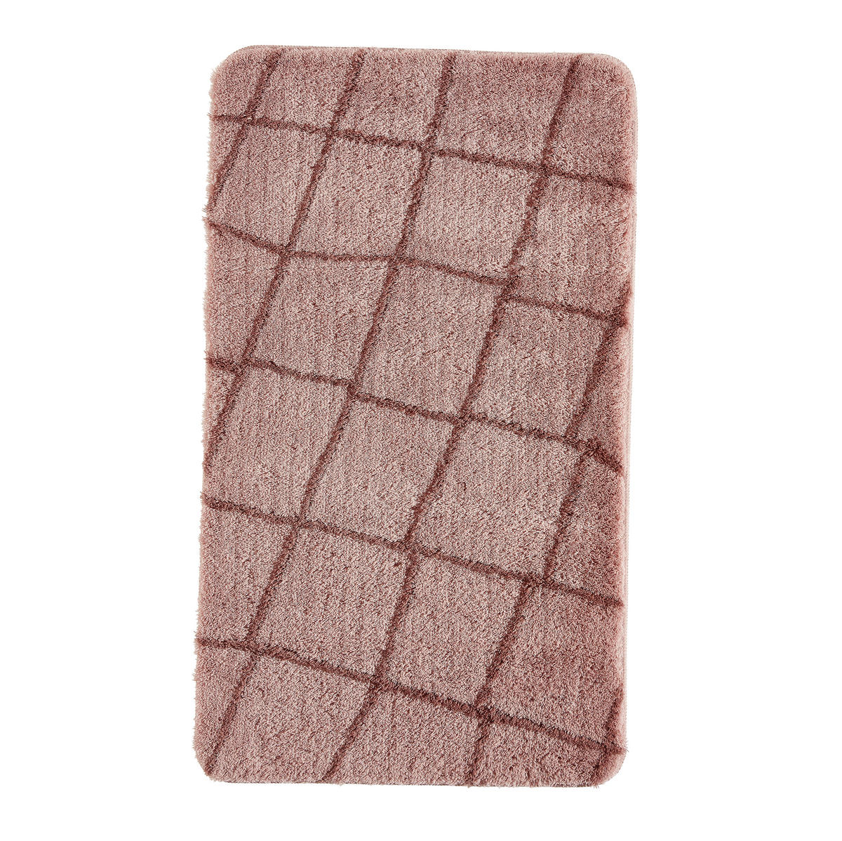 BADTEPPICH Rosa 70/120 cm  - Rosa, Basics, Textil (70/120cm) - Kleine Wolke
