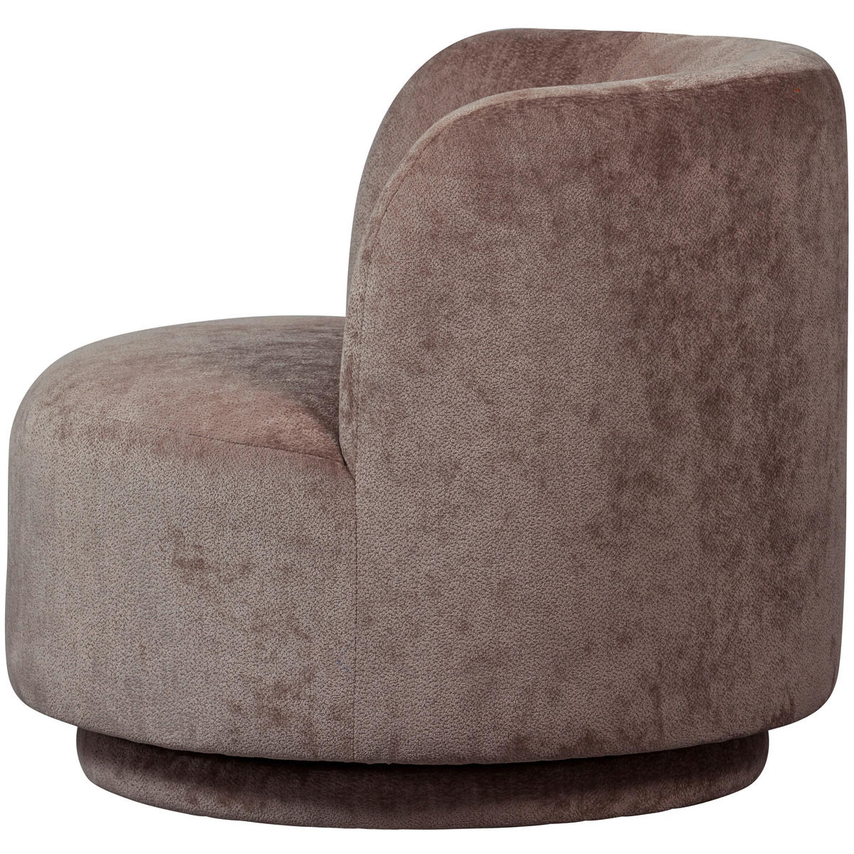 SESSEL in Chenille Taupe  - Taupe, Design, Textil (81/72/80cm) - Livetastic