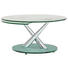 COUCHTISCH in Metall, Glas 80-128/80/40 cm - Chromfarben, Design, Glas/Metall (80-128/80/40cm) COUCHTISCH in Metall, Glas 80-128/80/40 cm - Chromfarben, Design, Glas/Metall (80-128/80/40cm)
