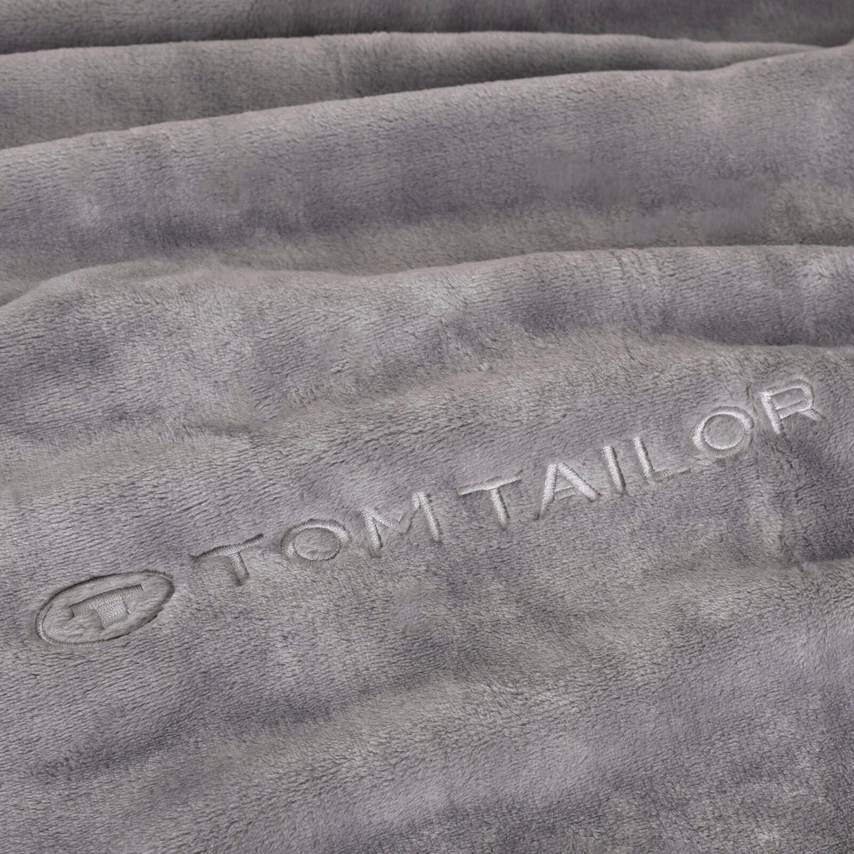 DECKE 150/200 cm  - Grau, Basics, Textil (150/200cm) - Tom Tailor