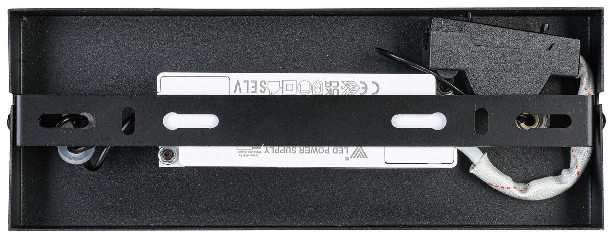 HÄNGELEUCHTE 100/8/120 cm   - Schwarz, Trend, Kunststoff/Metall (100/8/120cm) - Collet's Monde