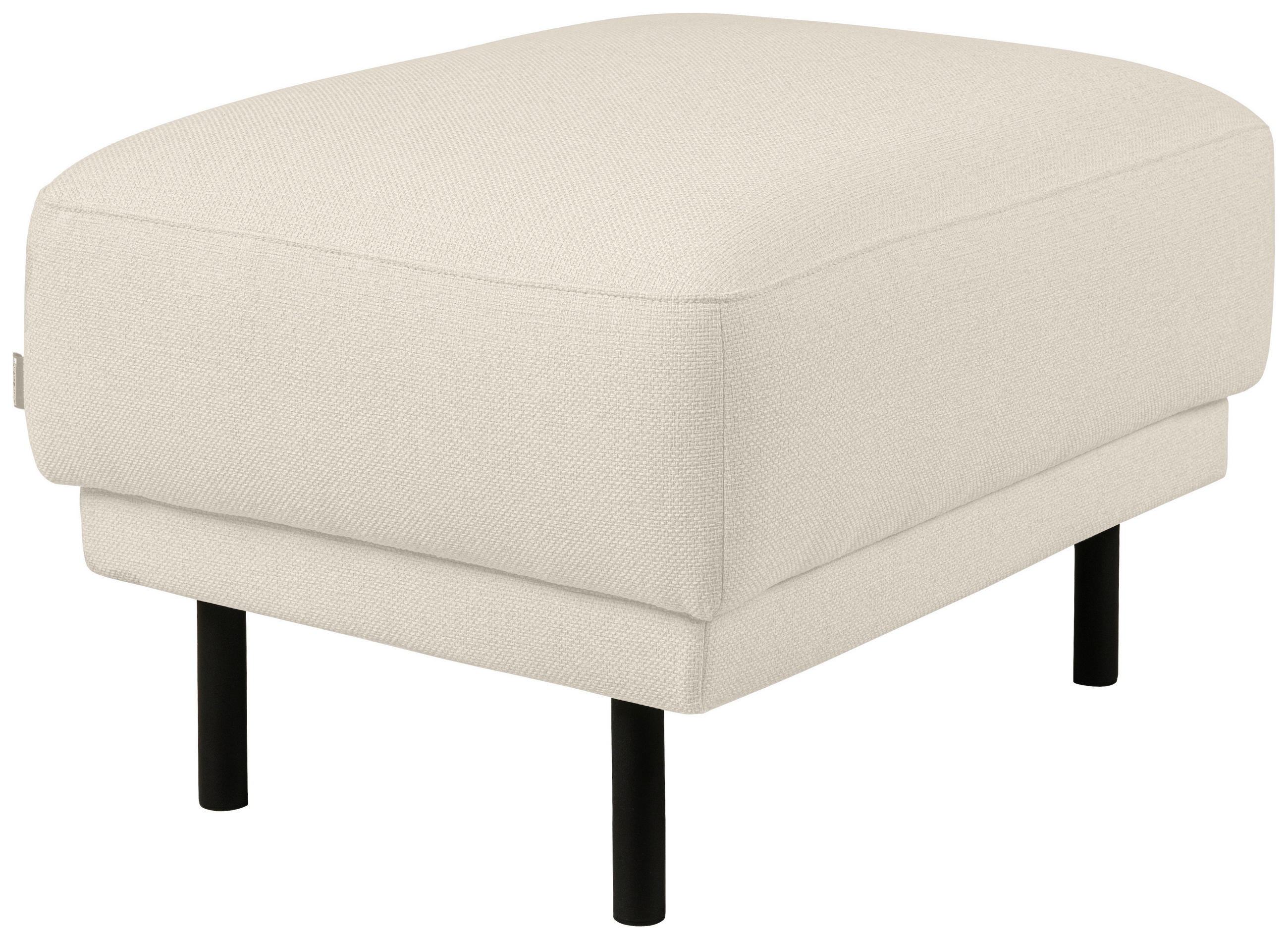 PALL i textil, metall, trä beige  - beige/svart, Design, metall/trä (73/47/57cm) - Pure Home Comfort