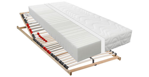 MATRATZENSET 90/200 cm - Naturfarben, Basics, Holz (90/200cm) - Novel
