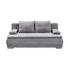 SCHLAFSOFA in Textil, Holzwerkstoff Schlammfarben - Schlammfarben/Silberfarben, MODERN, Holzwerkstoff/Kunststoff (208/93/105cm) - Carryhome SCHLAFSOFA in Textil, Holzwerkstoff Schlammfarben - Schlammfarben/Silberfarben, MODERN, Holzwerkstoff/Kunststoff (208/93/105cm) - Carryhome
