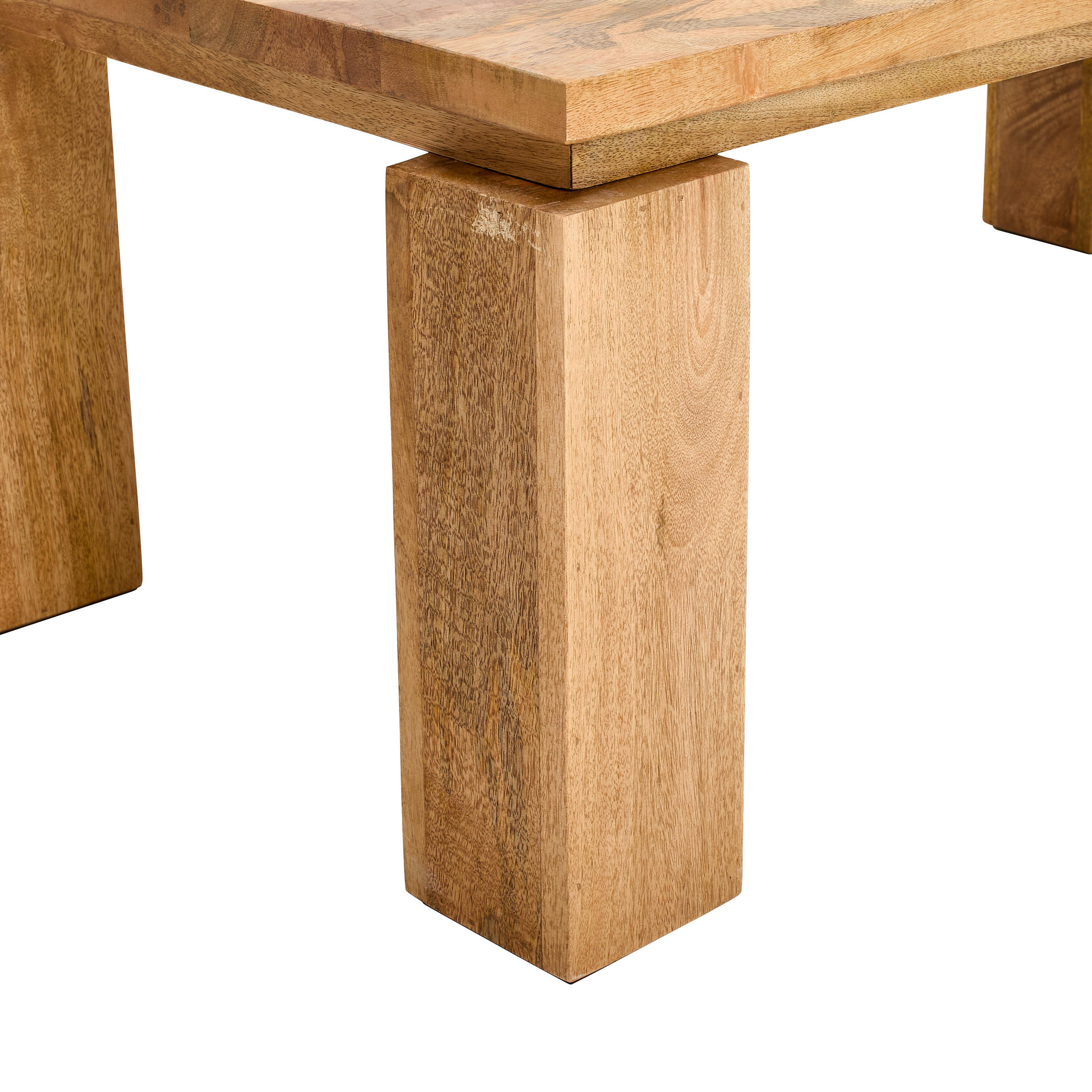 Thumbnail - Livetastic Couchtisch, Kastanien, Holz, Mangoholz, massiv, Holz, rechteckig, eckig, 110x40x60 cm, einfacher Aufbau, Wohn...
