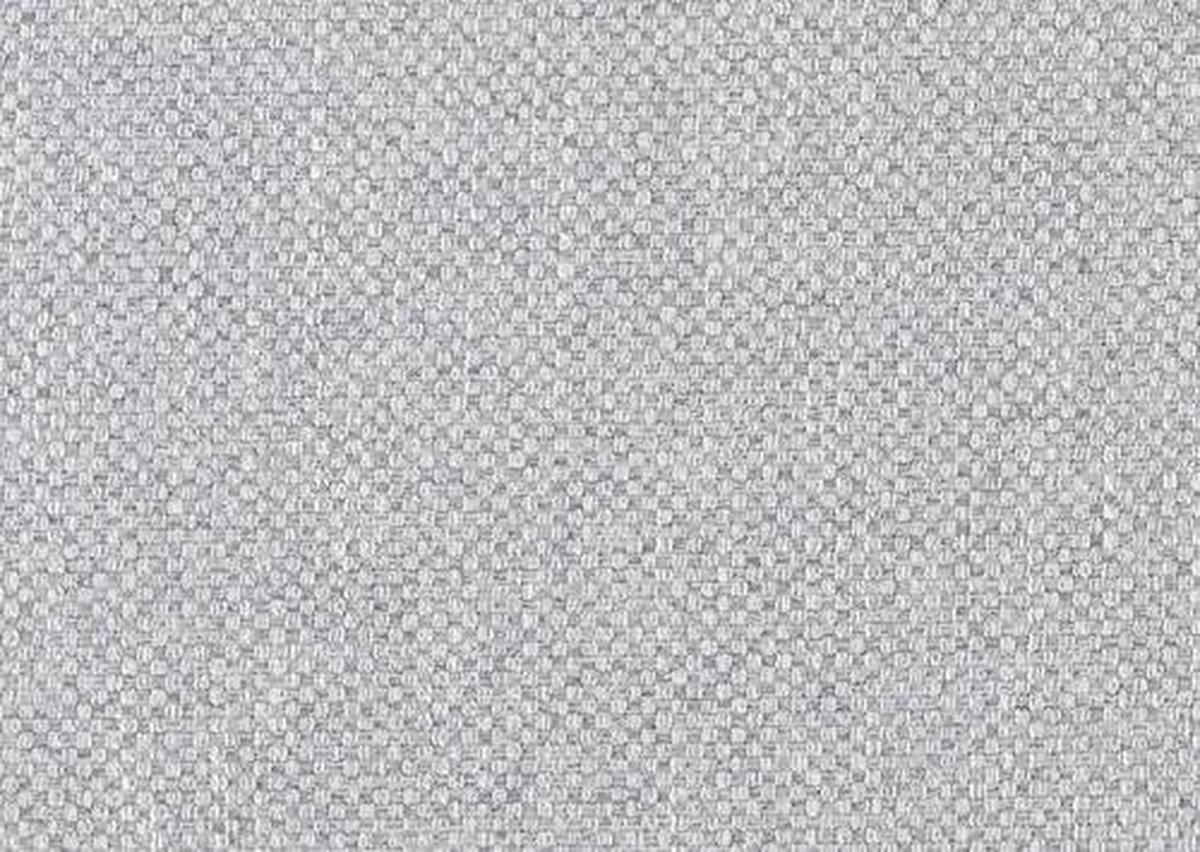 ECKSOFA Flachgewebe Hellgrau  - Hellgrau/Schwarz, Design, Textil/Metall (260/210cm) - Johann Jakob