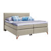 BOXSPRINGBETT 140/200 cm  in Beige  - Beige/Kupferfarben, KONVENTIONELL, Textil/Metall (140/200cm) - Esposa