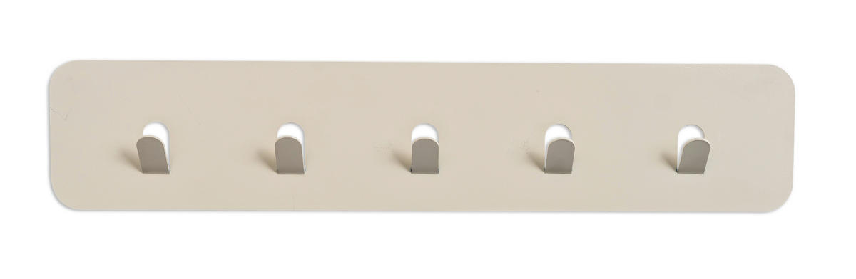 HAKENLEISTE  in Creme  - Creme, Design, Metall (50/10/3cm) - Xora