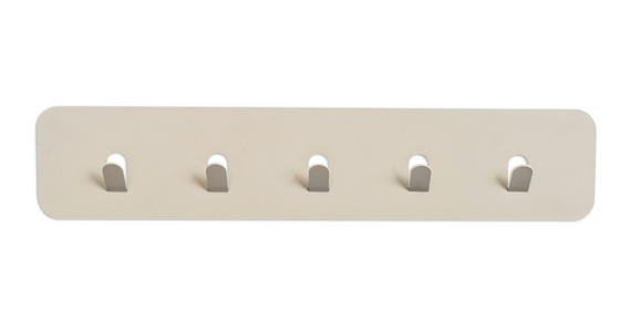 HAKENLEISTE  in Creme  - Creme, Design, Metall (50/10/3cm) - Xora