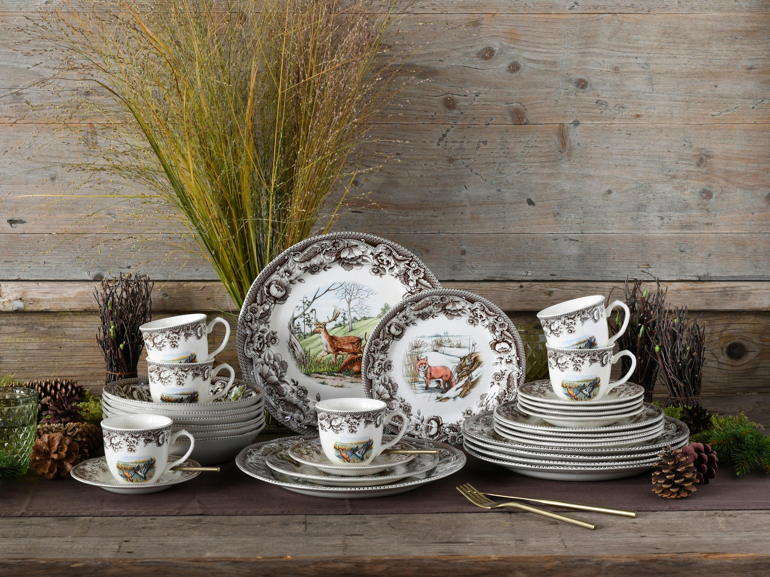 KOMBISERVICE Multicolor Haydon Grove Bunt 30-teilig 6 Personen  - Multicolor, Basics, Keramik - Creatable