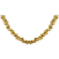 GIRLANDE Kunststoff  - Goldfarben, Basics, Kunststoff (180cm) - X-Mas