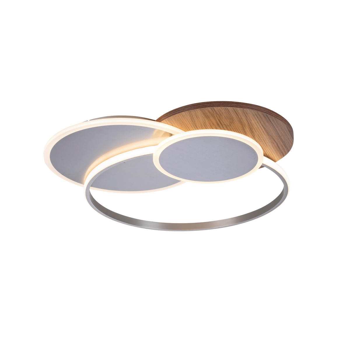 LED-DECKENLEUCHTE Palma 65/62,5/7 cm   - Design, Kunststoff/Metall (65/62,5/7cm) - Paul Neuhaus