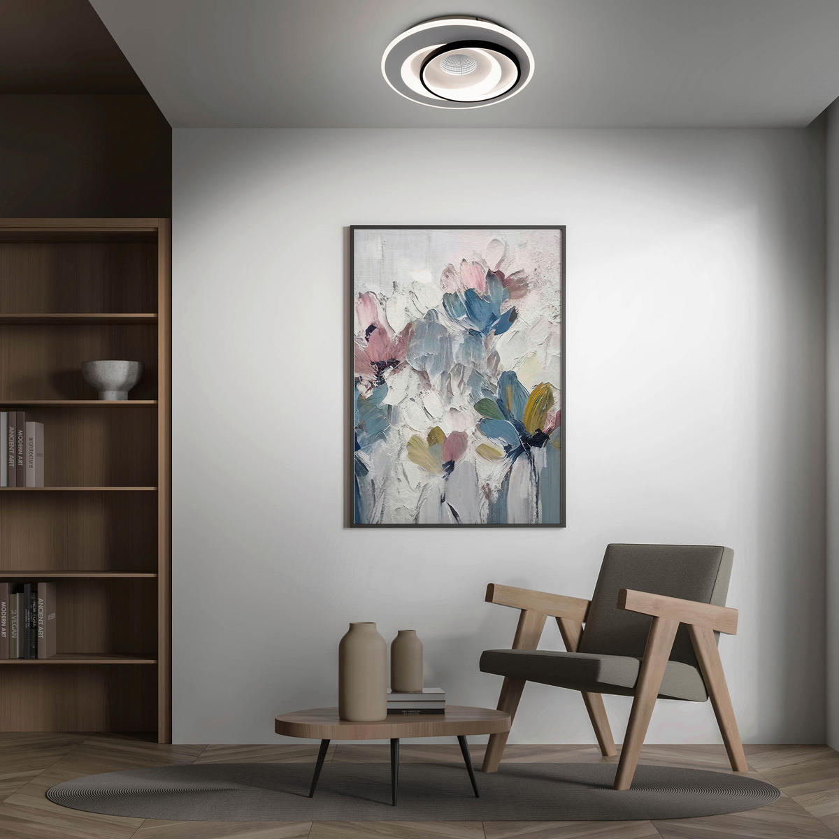 LED-DECKENLEUCHTE MALEA 49/8.5 cm   - KONVENTIONELL (49/8.5cm) - Näve
