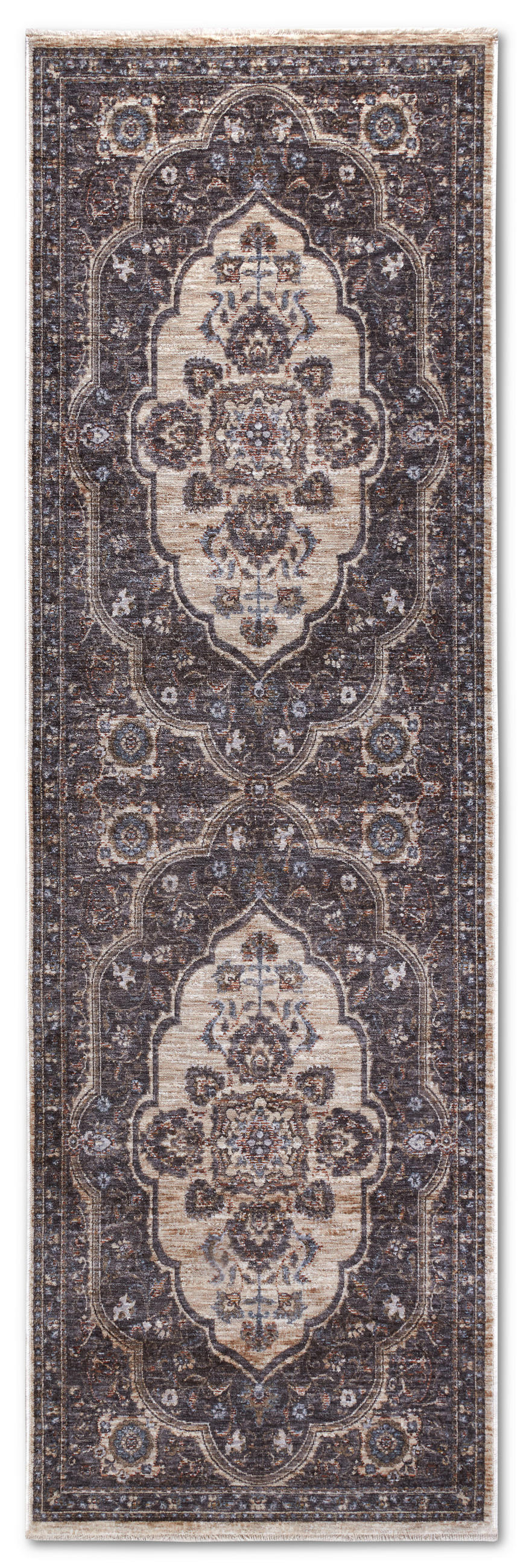 LÄUFER 80/190 cm Kollektion 1871  - Graublau/Multicolor, Design, Kunststoff (80/190cm) - Villeroy & Boch