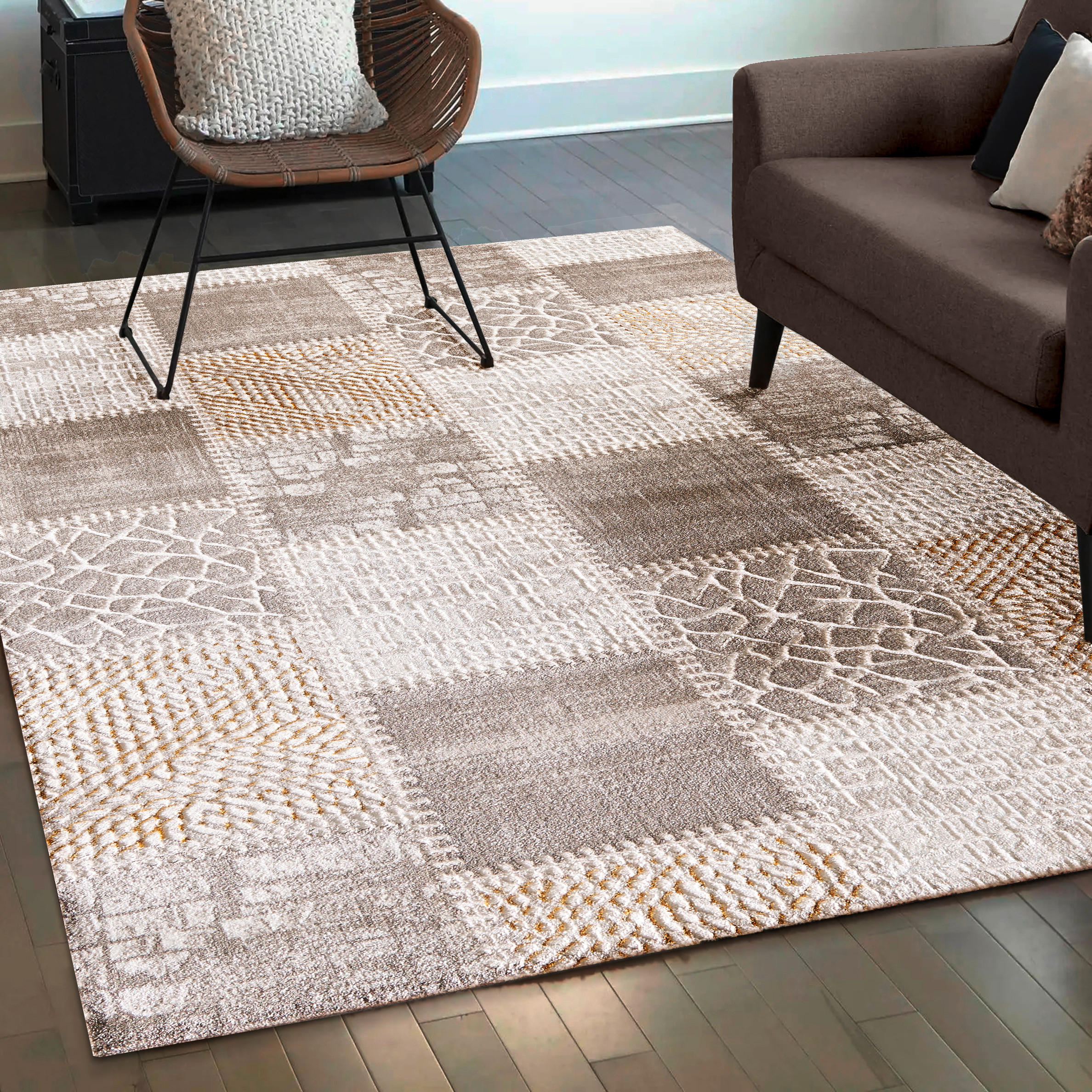 TKANI TEPIH 200/280 cm   bež  Harmony  - bež, Lifestyle, tekstil (200/280cm)