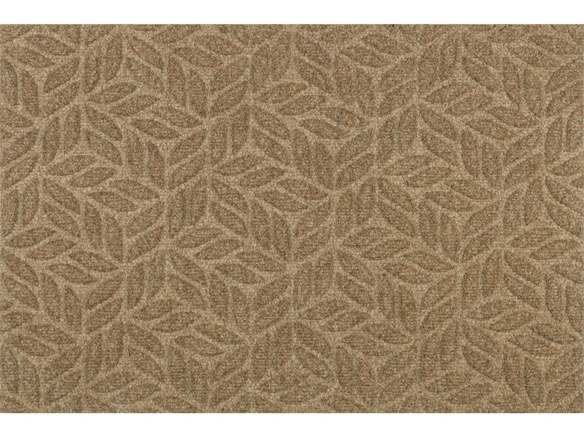 FUßMATTE  60/90 cm  Schlammfarben  - Schlammfarben, KONVENTIONELL, Kunststoff/Textil (60/90cm) - wash+dry