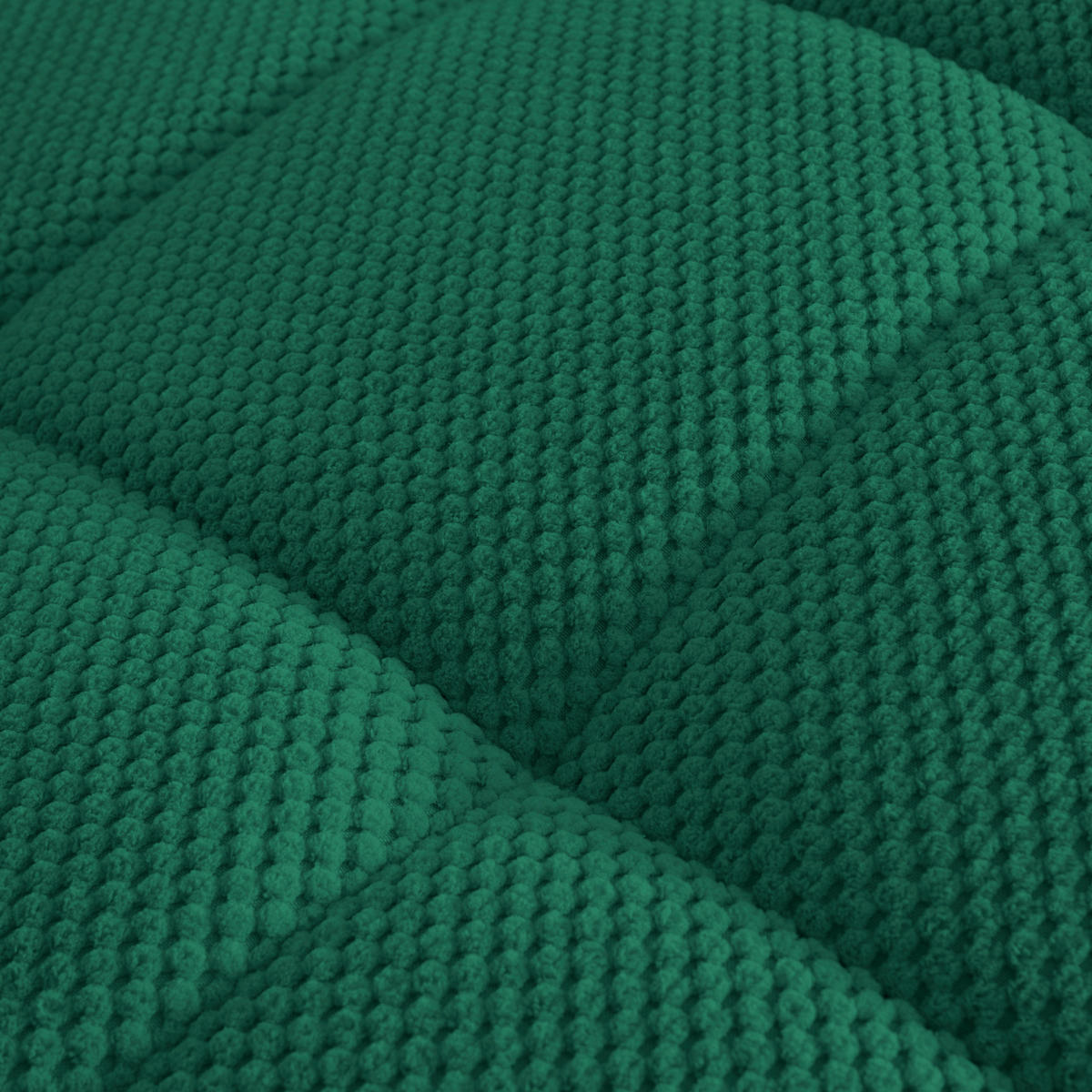 LIGGFÅTÖLJ i vävt tyg mörkgrön  - svart/mörkgrön, Modern, textil/plast (68/80/167cm) - MID.YOU