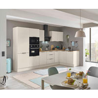 ECKKÜCHE 330/165 cm  in Kaschmir  - Kaschmir/Schwarz, Basics, Holzwerkstoff/Metall (330/165cm) - Carryhome