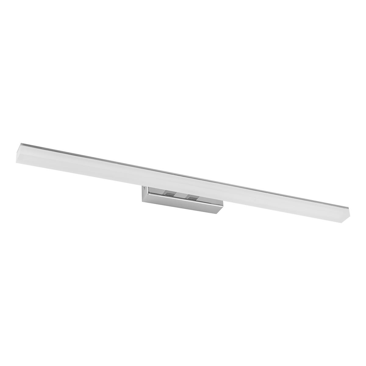LED-WANDLEUCHTE Aurora 75/10/5,5 cm   - Alufarben, Basics, Kunststoff/Metall (75/10/5,5cm) - Novel