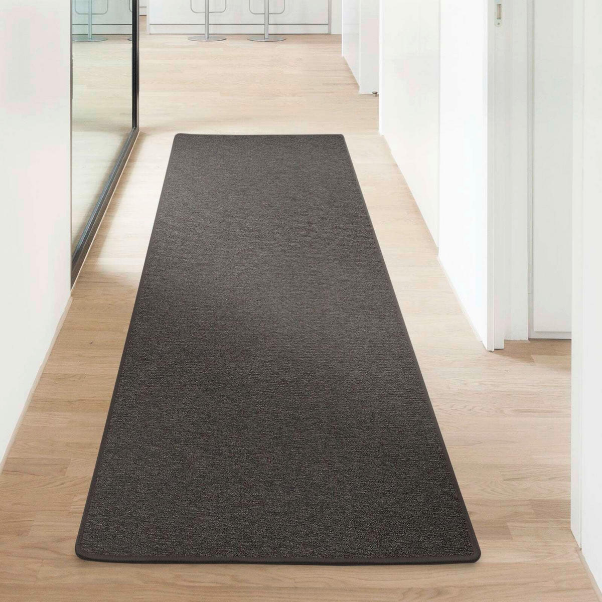 WEBTEPPICH  Wohnzimmer 160/230 cm London Braun rechteckig  - Braun, Basics, Kunststoff/Textil (160/230cm) - Floordirekt