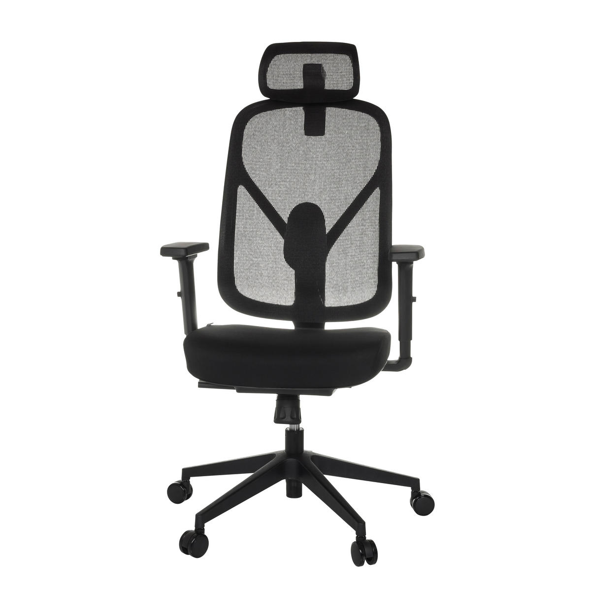 SNURRSTOL  i flatväv svart  - svart, Modern, textil/plast (66/114-133/67cm) - MID.YOU