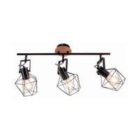 REFLEKTOR Jaro  - crna, Natur, drvo/metal (83/28/31cm)