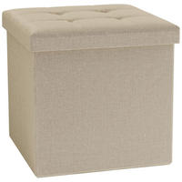 SITZBOX in Kunststoff, Holzwerkstoff Creme  - Creme, Basics, Holzwerkstoff/Kunststoff (38/38/38cm) - MID.YOU