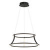 LED-HÄNGELEUCHTE 51/35/35 cm    - Schwarz, Design, Kunststoff/Metall (51/35/35cm) - Elstead Lighting