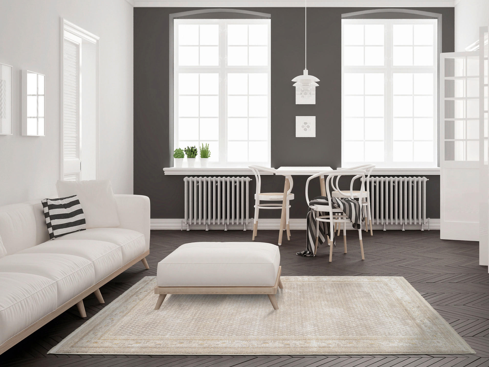 WEBTEPPICH 200/290 cm Monza Goldfarben, Beige  - Beige/Goldfarben, KONVENTIONELL, Textil (200/290cm) - Dieter Knoll