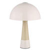 TISCHLEUCHTE 25/36,5 cm   - Hellbraun/Champagner, Basics, Kunststoff/Metall (25/36,5cm)