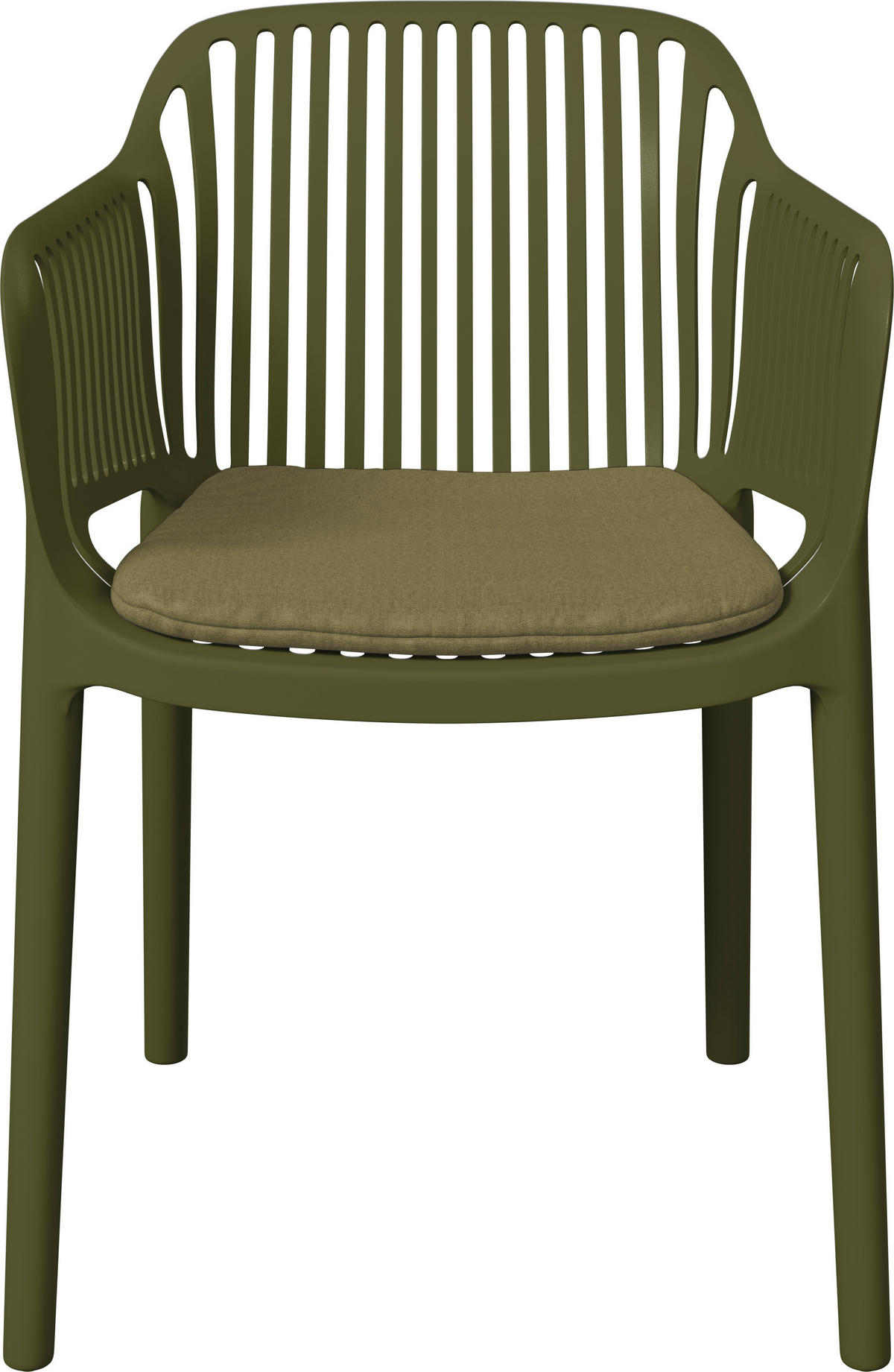 STAPELSESSEL Grün  - Grün, Basics, Kunststoff/Textil (55/80/60cm) - Ambia Garden