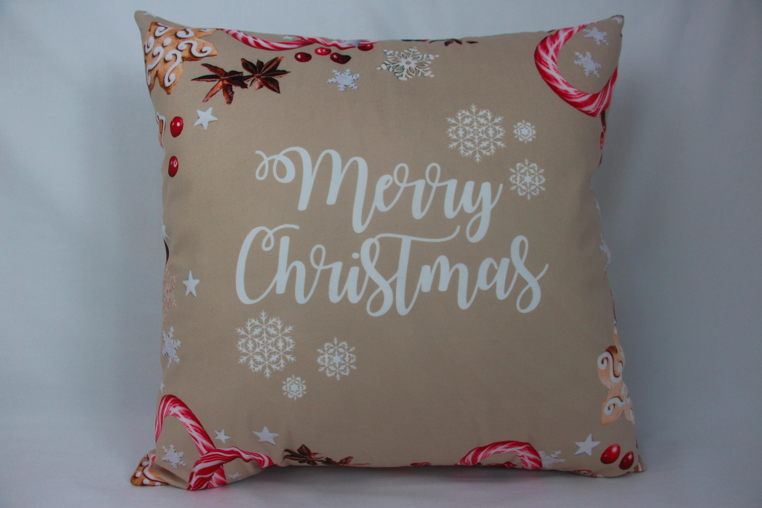 DÍSZPÁRNA  - Bézs/Fehér, Basics, Textil (45/45/5cm)
