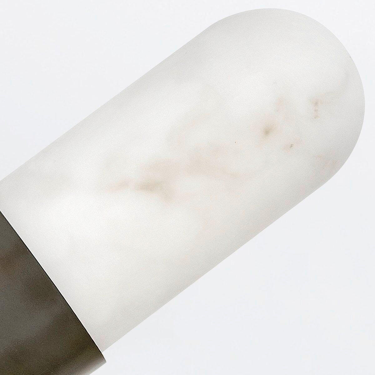 BADEZIMMER-WANDLEUCHTE Hinkley 40,6/12,7/12,6 cm  - Schwarz, KONVENTIONELL, Glas/Metall (40,6/12,7/12,6cm) - Elstead Lighting