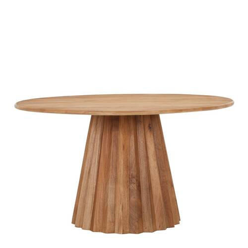 MASĂ din lemn 135/135/76 cm   - culoare natur, Natur, lemn (135/135/76cm) - Livetastic