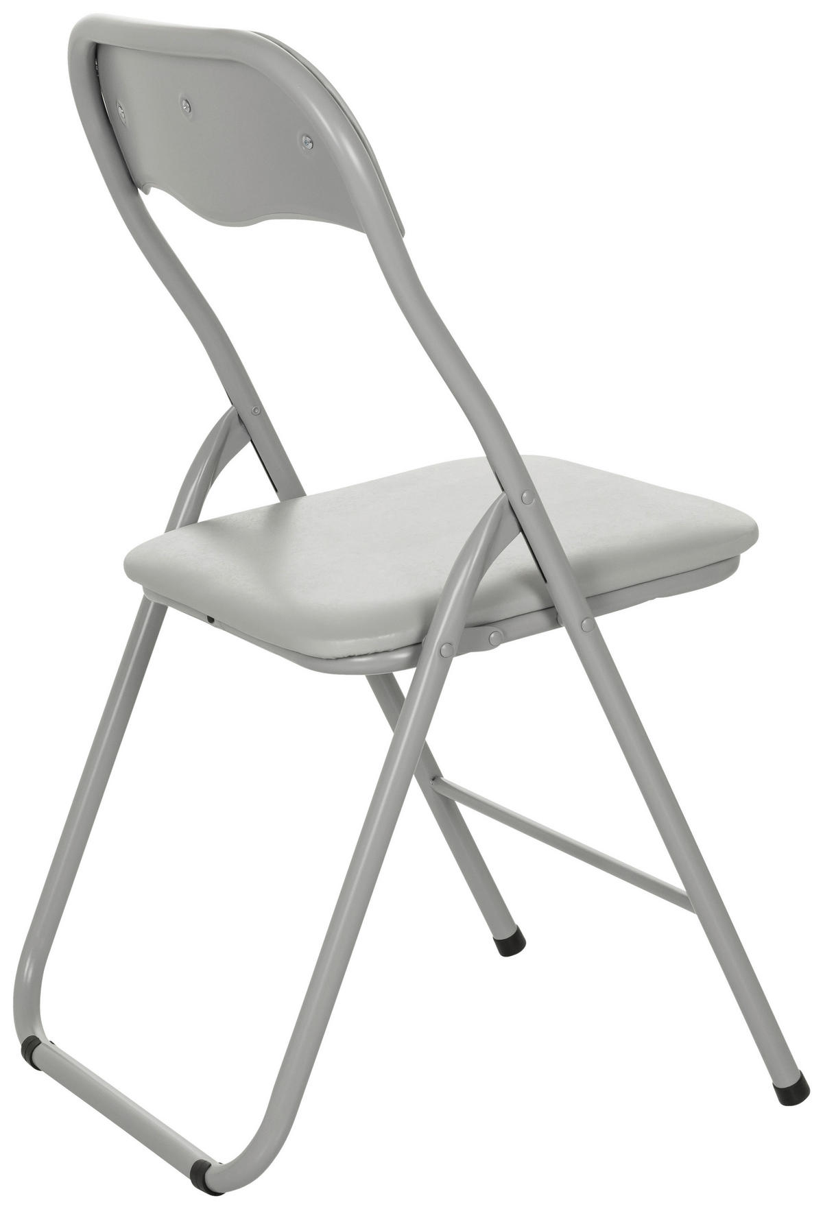 SKLÁDACÍ ŽIDLE, šedá - šedá, Moderní, kov (44/81/48cm) - MID.YOU