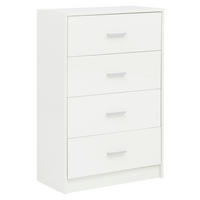 HIGHBOARD  in 60/90/30 cm  - Alufarben/Weiß, KONVENTIONELL, Holzwerkstoff/Metall (60/90/30cm) - MID.YOU